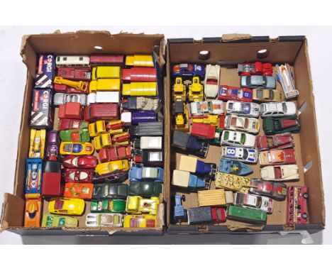 Corgi and Matchbox, an unboxed mixed group. Conditions generally appear to be Poor to Good Plus, play worn. See photo.&nbsp; 