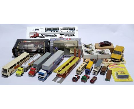 Dinky, Majorette, Bburago &amp; Similar, a mixed scale boxed and unboxed mixed vehicle group, also includes The Collector's A