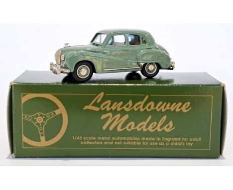 Lansdowne Models, a boxed 1:43 scale LDM.9 1953 Austin Somerset Four Door Saloon. Condition appears to be Excellent to Near M