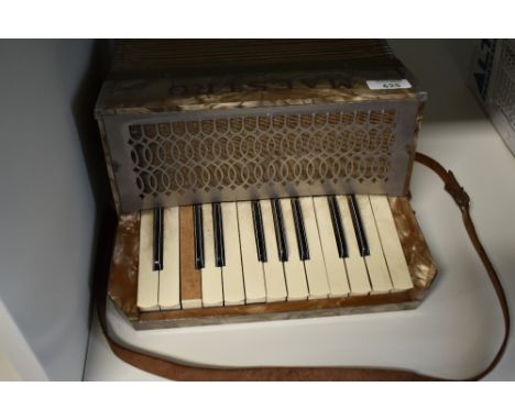 A Maestro piano accordion, of smaller proportions