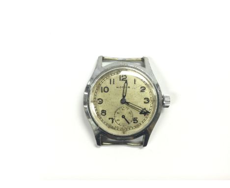 An army issue watch with subsidiary seconds dial. Shipping category A.