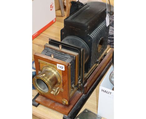 A magic lantern with slides