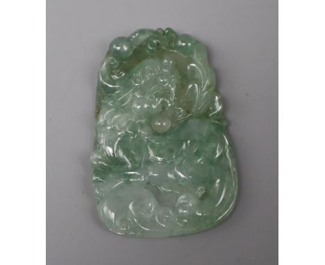 A jade pendant
