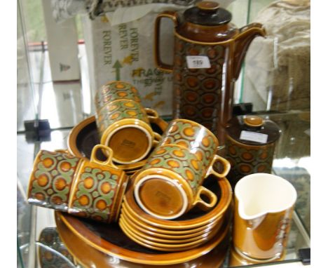 A Hornsea 21 piece tea service