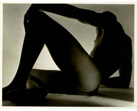 Horst P. Horst (American, 1906-1999)Nu masculin allongé, 1952tirage argentique postérieur; signé, titré, daté et beaucoup ann