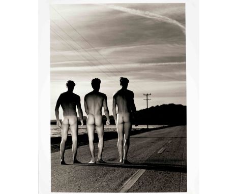 Greg Gorman (American, born 1949)Kelbaker Road, 1991tirage argentique; monté, signé, daté, titré, annoté 'Amboy (CA)' et numé