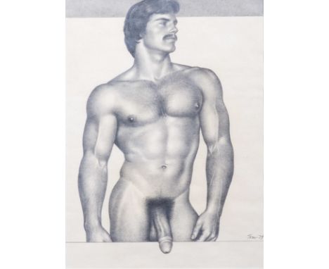 Tom of Finland (Finnish, 1920-1991)Sans titre (Roger) signé et daté 'Tom -79' (en bas à droite)mine de plomb sur papier29.1 x