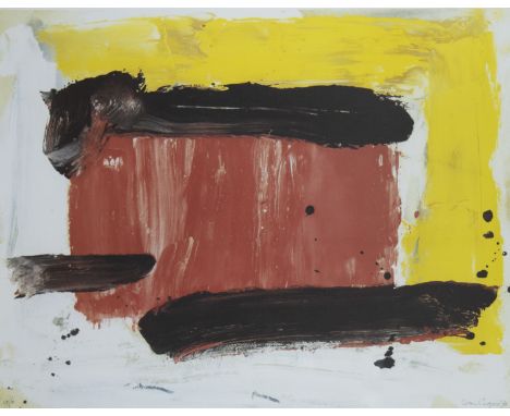 Bram BOGART (1921-2012), colour lithograph Untitled, numbered 49/60, signed and dated ‘90Bram BOGART (1921-2012), kleurenlith