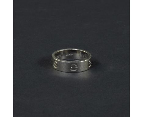 CARTIER gold ring, 18kt, weight 10.3 gramsCARTIER gouden ring, 18kt, gewicht 10.3 gram