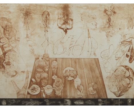 Jiri ANDERLE (1936), dry needle etching Comme il Faut, numbered 24/30, signed and dated ‘69Jiri ANDERLE (1936), droge naald e