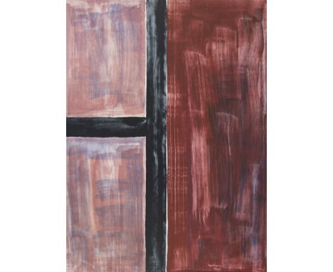 Günther FÖRG (1952-2013), colour lithograph Untitled 2004, numbered III/XX and signedGünther FÖRG (1952-2013), kleurenlithogr