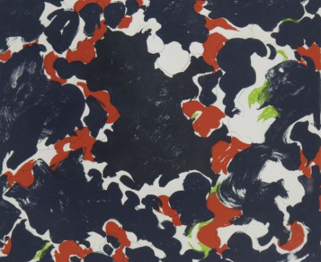 Maurice WYCKAERT (1923-1996), colour lithograph Composition, numbered 23/100 and signedMaurice WYCKAERT (1923-1996), kleurenl