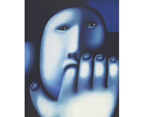 Oleg TSELKOV (1934-2021), colour lithograph Baby From the IOC Olympic Centenary project (1992), numbered 30/50 and signedOleg