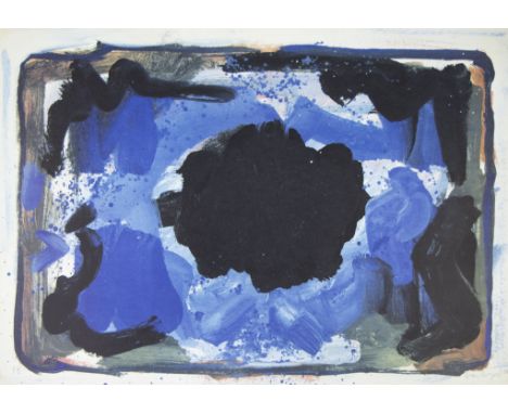 Bram BOGART (1921-2012), colour lithograph Untitled, et al, signed and dated ‘88Bram BOGART (1921-2012), kleurenlithografie Z