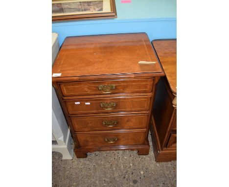 REPRODUCTION MOCK CHEST CUPBOARD ON BRACKET FEET, 53CM WIDE