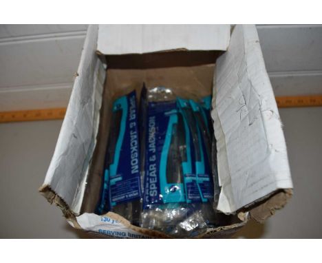 BOX OF SPEAR &amp; JACKSON JUNIOR HACKSAW BLADES