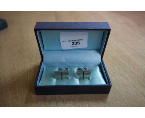 Pair of Cased Cufflinks