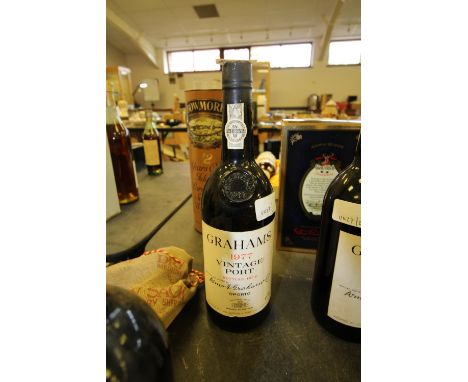 75cl bottle of Grahams 1977 vintage port