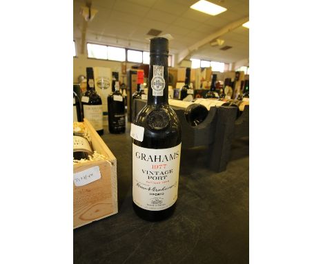 75cl bottle of Grahams 1977 vintage port