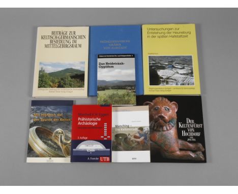 Konvolut Fachliteratur Süddeutsche Eisenzeitbestehend aus 8 Büchern: Siegfried Kurz, Untersuchungen zur Entstehung der Heuneb