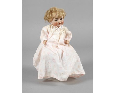 Kämmer &amp;amp; Reinhardt kleine Porzellankopfpuppe Charakterbaby für Simon &amp;amp; Halbig um 1914, gemarkt K Stern R, Sim