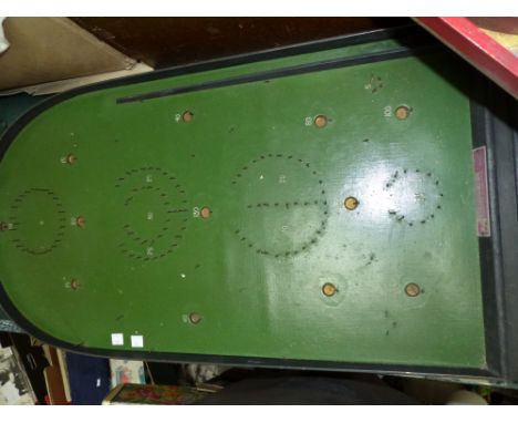 A Soccatelle game, another bagatelle and various games