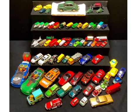 Model Vehicles- toy and model cars including Corgi, Lledo, Matchbox, Vanguards, Maisto, etc, qty 