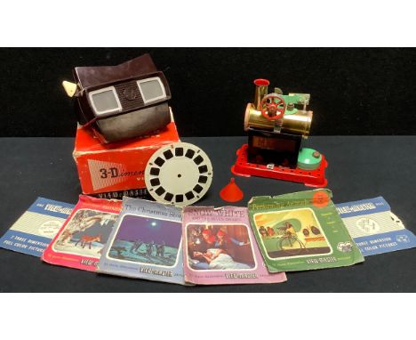 A Mamod MM1 Stationary Stem Engine, boxed; a Viewmaster, with slides, boxed (2) 