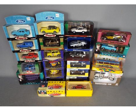 Corgi - Vanguards -  Auto art and similar. A collection of 22 boxed diecast vehicles mostly in 1:43 scale including Vanguards