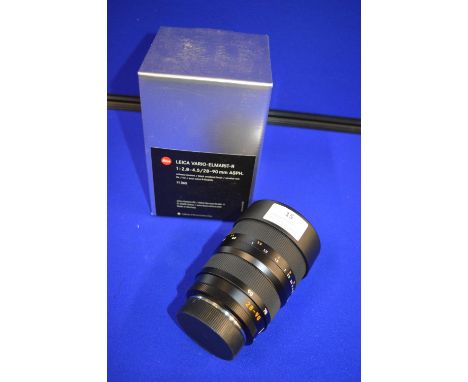 Leica Vario Elmar R 1:2.8-4.5/28-90 ASP Lens with Original Packaging