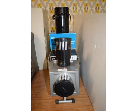 Cabin 667 Slide Projector with F150 and F210 Lenses
