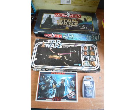 Star Wars Monopoly, Escape Game, Top Trumps, etc. 