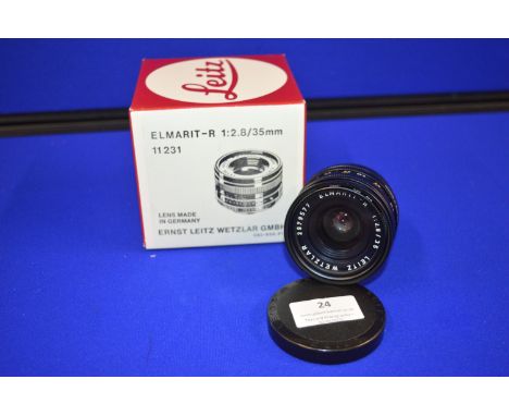 Leica Elmarit R-1:2.8/35mm Lens with Original Packaging