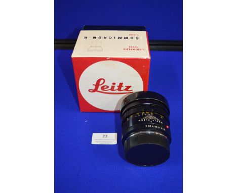 Leica Flex Summicron R 1:2/90 Lens with Original Packaging