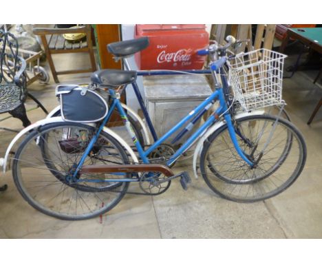Two vintage bicycles