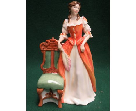 ROYAL DOULTON LIMITED EDITION GLAZED CERAMIC FIGURE- CATHERINE OF BRAGANZA, HN4267
