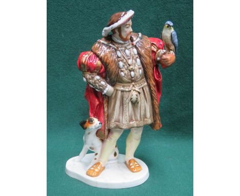 ROYAL DOULTON GLAZED CERAMIC FIGURE- HENRY VIII, HN3350 