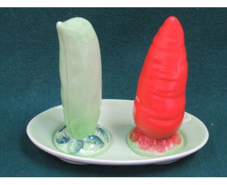 CARLTONWARE SALT & PEPPER SHAKERS 