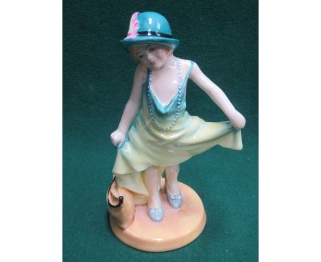 ROYAL DOULTON GLAZED CERAMIC FIGURE- DRESSING UP, HN3300
