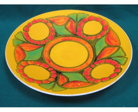 POOLE LARGE CIRCULAR CHARGER, DIAMETER APPROXIMATELY 41cm