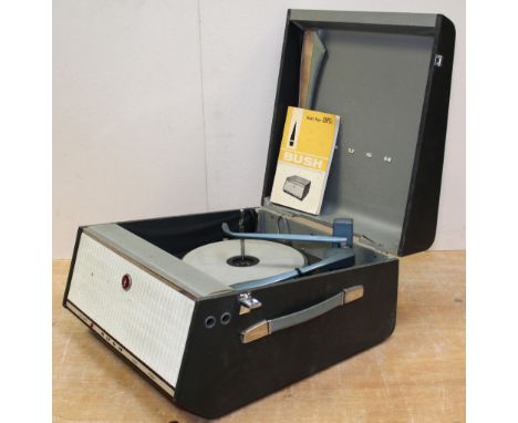 A vintage Bush portable record player.