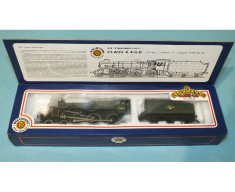 Bachmann OO gauge 31-104, BR Standard Class 4 4-6-0 locomotive, boxed, Hornby Dublo Set 2400 T.P.O. Mail Van Set, 4658 Silo W