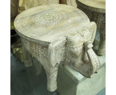 LAMP TABLE, in the form of an Elephant, 47cm L.