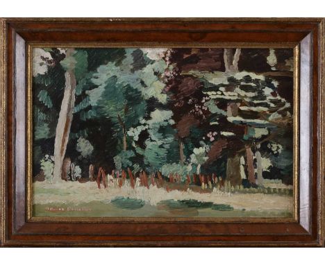 *Adrian Daintrey (1902-1988)'The Wood' 1936signed 'Adrian Daintrey' l.l., signed, inscribed and dated as titled verso, oil on