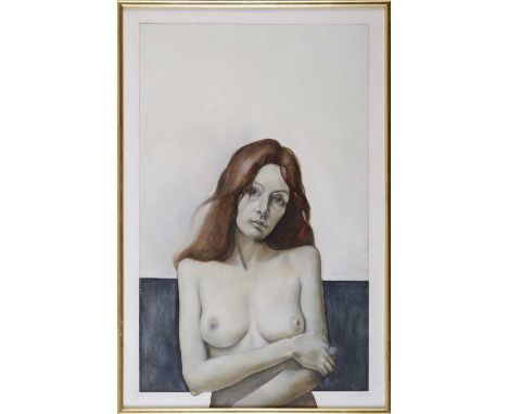 *Ian Hunter (1939-2010)Nude studysigned and dated 'Hunter '70.' l.r., oil on board81 x 52.5cm*Artist's Resale Right may apply