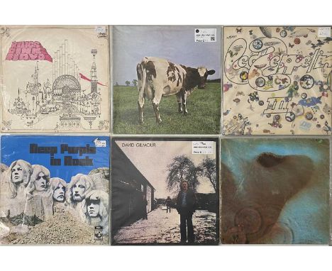CLASSIC ROCK &amp; POP - LP COLLECTION. A smashing collection of around 75 rock LPs. Artists/ titles include Led Zeppelin - I