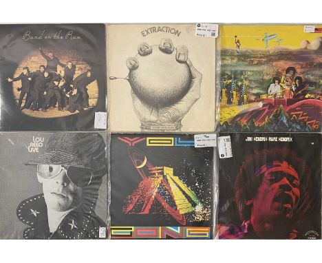 ROCK - LP COLLECTION. A collection of around 100 x LPs. Artists/ Titles include Jimi Hendrix inc Electric Ladyland and Rare H