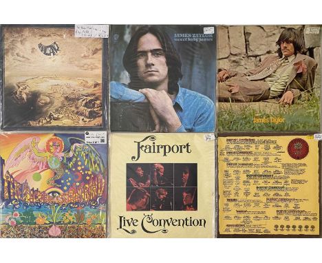 FOLK/ FOLK ROCK/ SINGER-SONGWRITER - LP COLLECTION. A collection of around 75 folky LPs. Artists/ titles include James Taylor