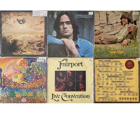 FOLK/ FOLK ROCK/ SINGER-SONGWRITER - LP COLLECTION. A collection of around 75 folky LPs. Artists/ titles include James Taylor