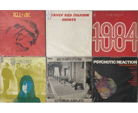 PROG/ PSYCH - ROCK LPs. A quality selection of 38 rock LPs. Artists/ titles include Hugh Hopper - 1984 (S65466), Psychotic Re